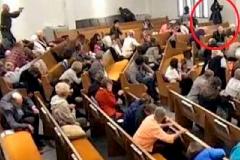 EN VIDEO: Así fue el tiroteo en iglesia de Texas 1