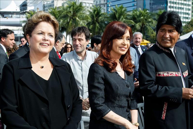 Evo Morales se casará con Cristina en Argentina 1