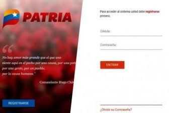 Plataforma Patria permite seleccionar y agendar citas para vacunación 1