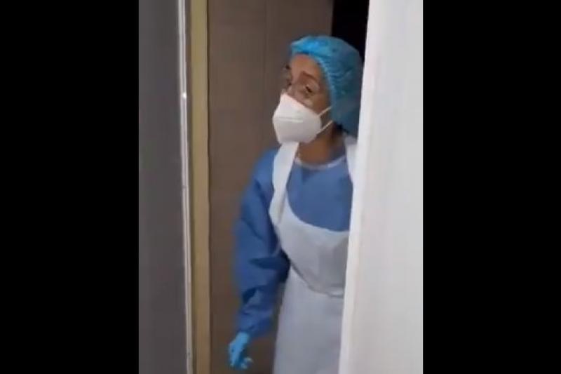 Enfermera relata lo que se vive en el área COVID-19 del Hospital Central de San Cristóbal 5