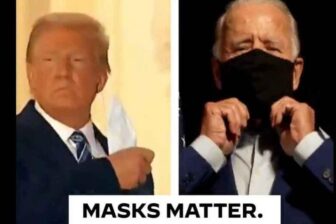 Joe Biden a Donald Trump: “Las máscaras importan” 1