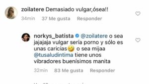 Norkys Batista compartió video que muestra cómo su esposo le “mete mano” y causó polémica en redes: “Demasiado vulgar” 3 Norkys Batista compartió video que muestra cómo su esposo le “mete mano” y causó polémica en redes: “Demasiado vulgar” 3