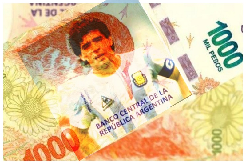 Maradona: presentan un proyecto de ley para que su imagen aparezca en billetes de $1000 4