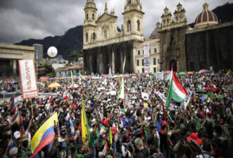 Paro nacional en Colombia contra reforma fiscal 1