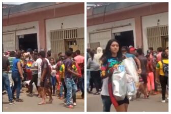 Saqueos y disturbios en Guasipati y El Callao porque comerciantes no quieren aceptar billete de Bs 50.000 (Videos) 1