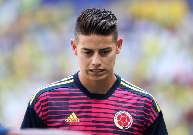 James Rodríguez, decepcionado por no haber sido convocado por Colombia 20