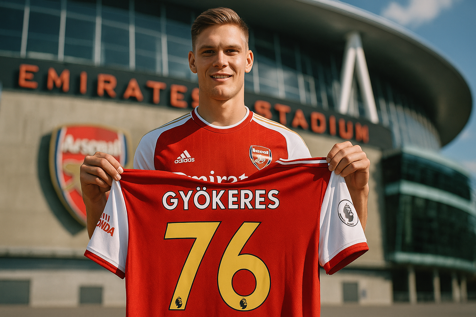 Arsenal FC ficha al delantero sueco Viktor Gyökeres por 76 millones de euros 2