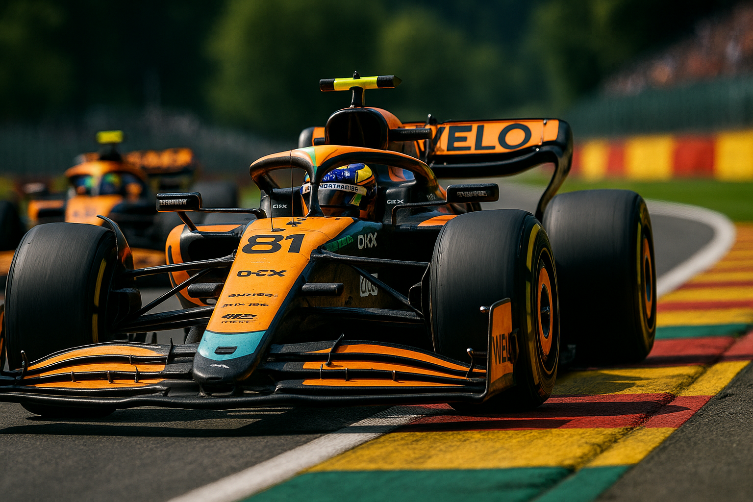 Óscar Piastri domina bajo la lluvia y conquista el Gran Premio de Bélgica 3